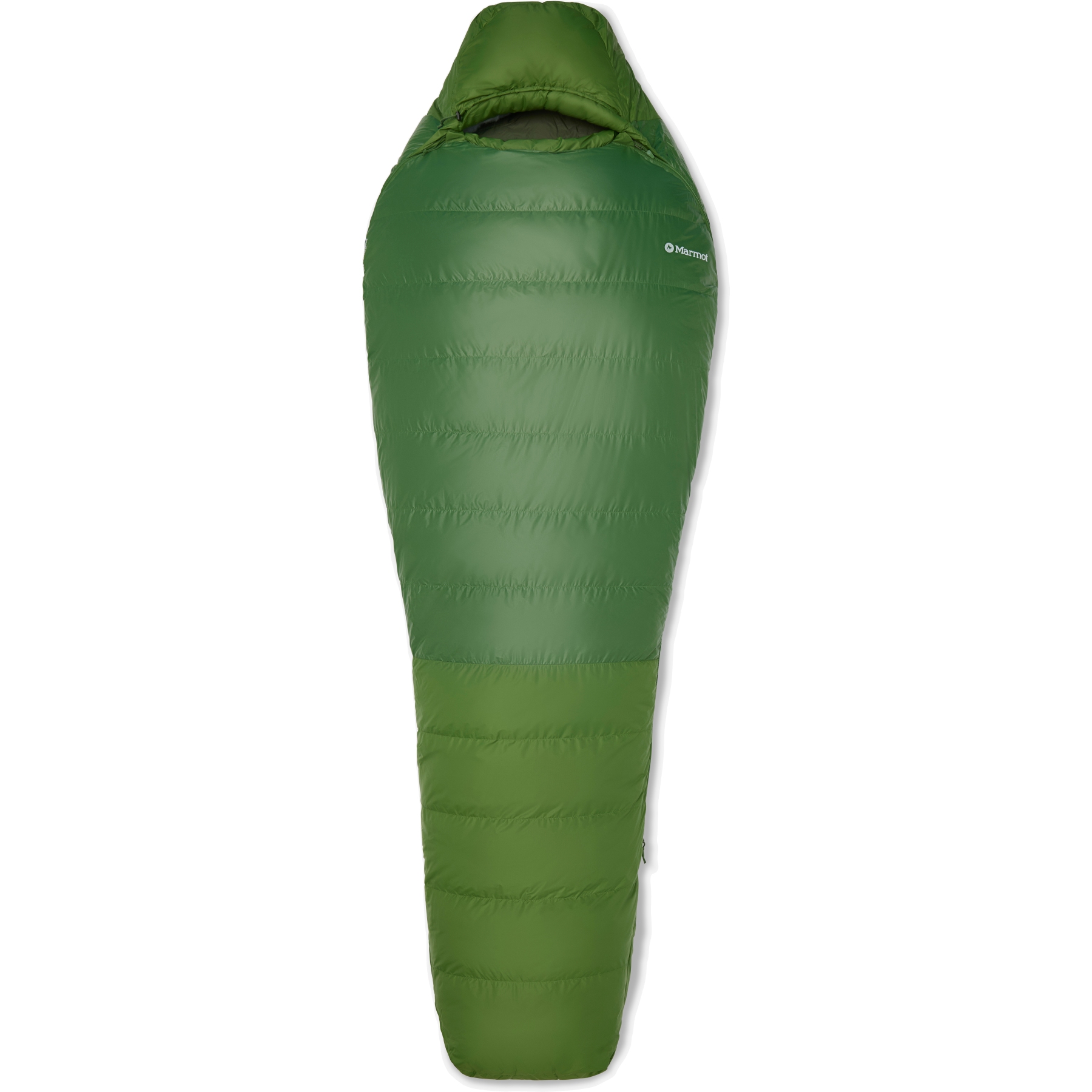 Marmot Mad River 30 Short Down Sleeping Bag - Zip left - foliage