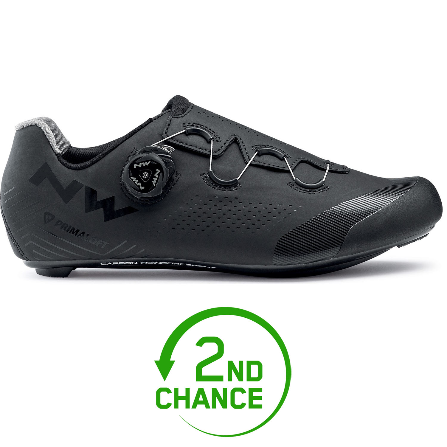 Produktbild von Northwave Magma R Rock Rennrad Schuhe - schwarz 10 - B-Ware