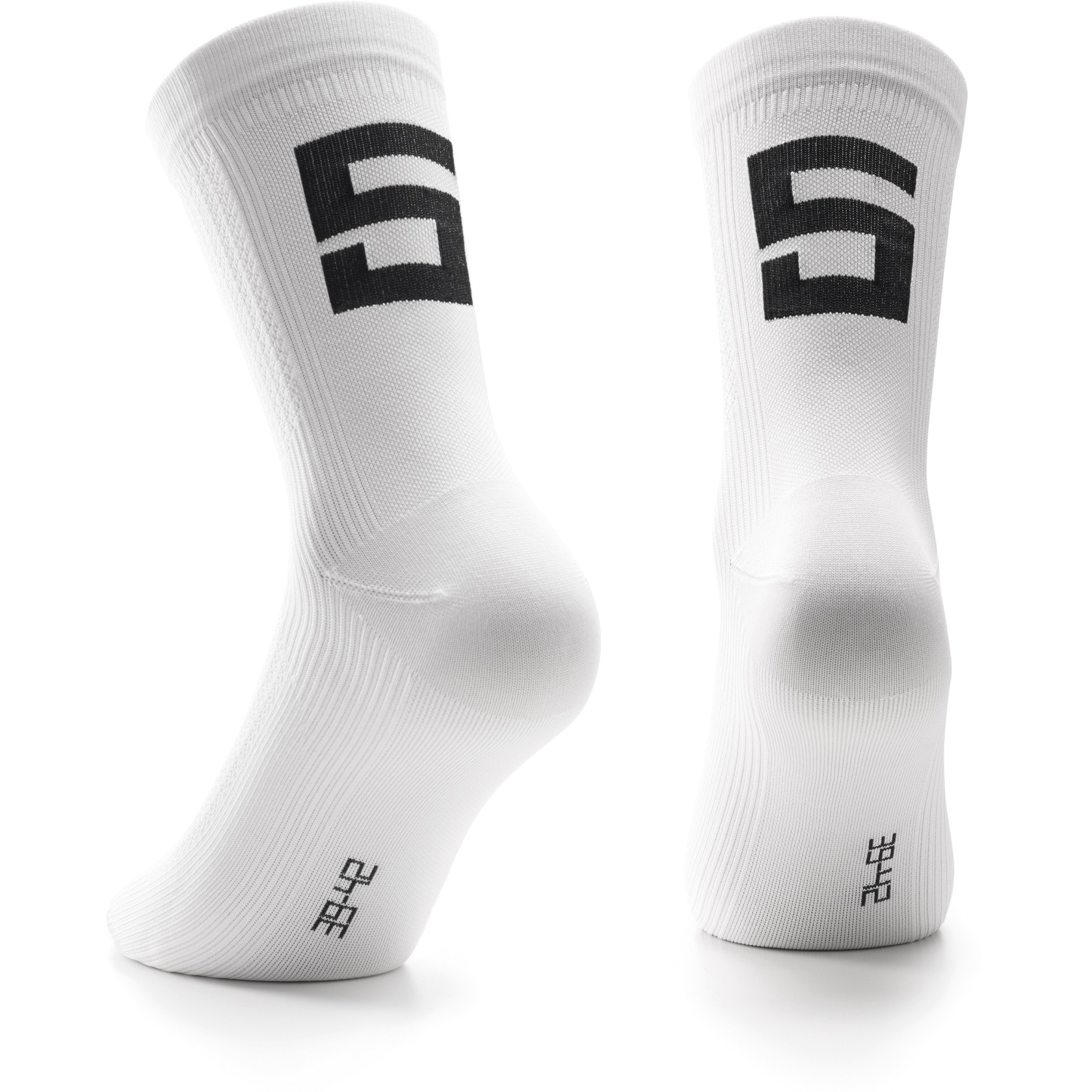 Picture of Assos Poker Socks No.5 - holy white