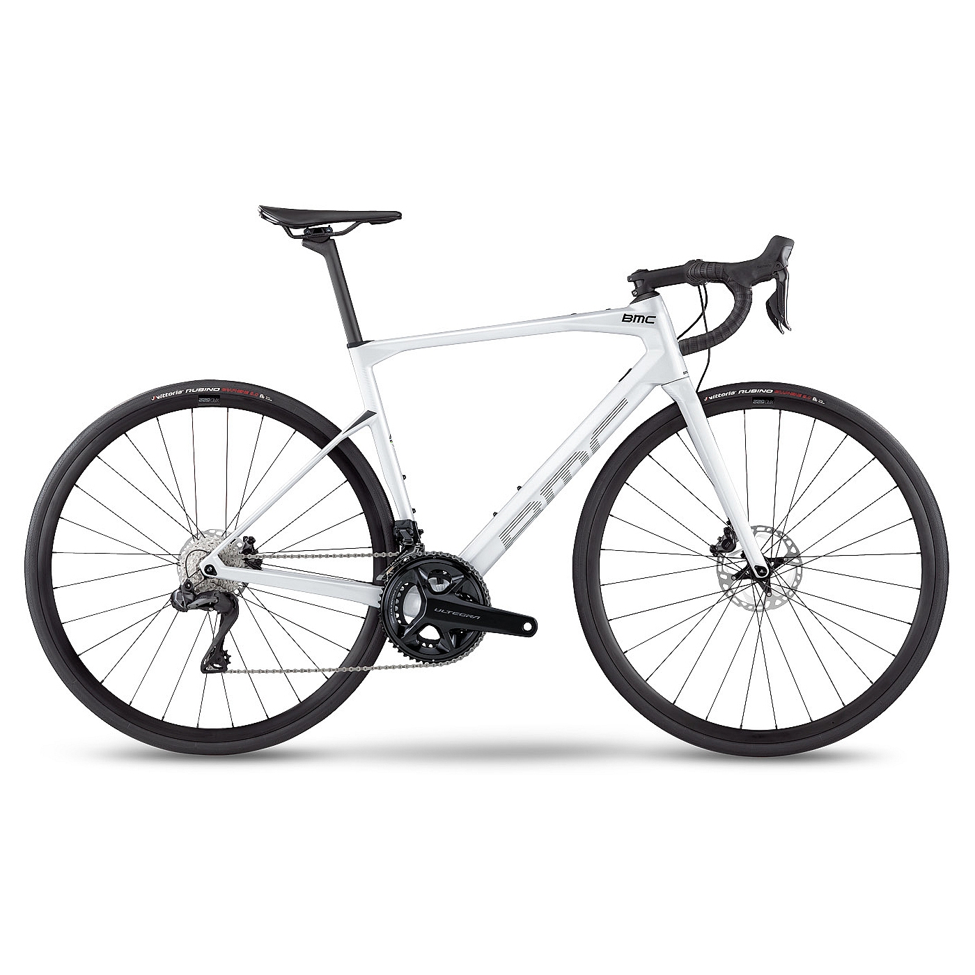 Productfoto van BMC ROADMACHINE THREE - Carbon Roadbike - 2023 - metallic off-white / black