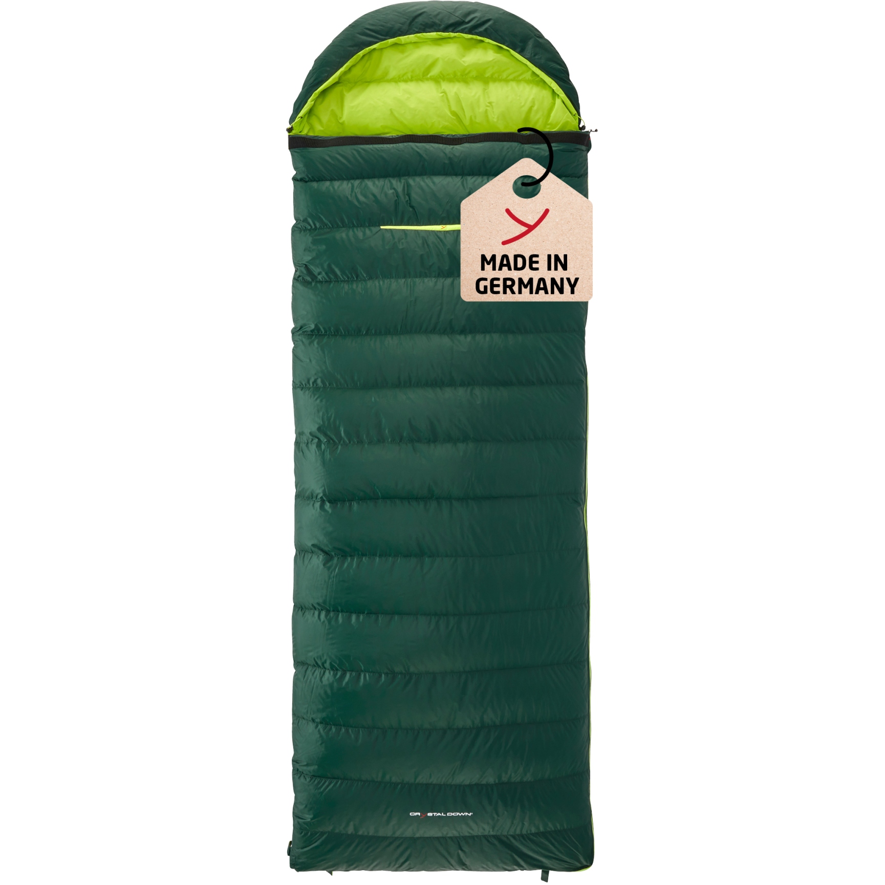 Picture of Y by Nordisk Tension Brick 600 M Sleeping Bag - scarab/lime