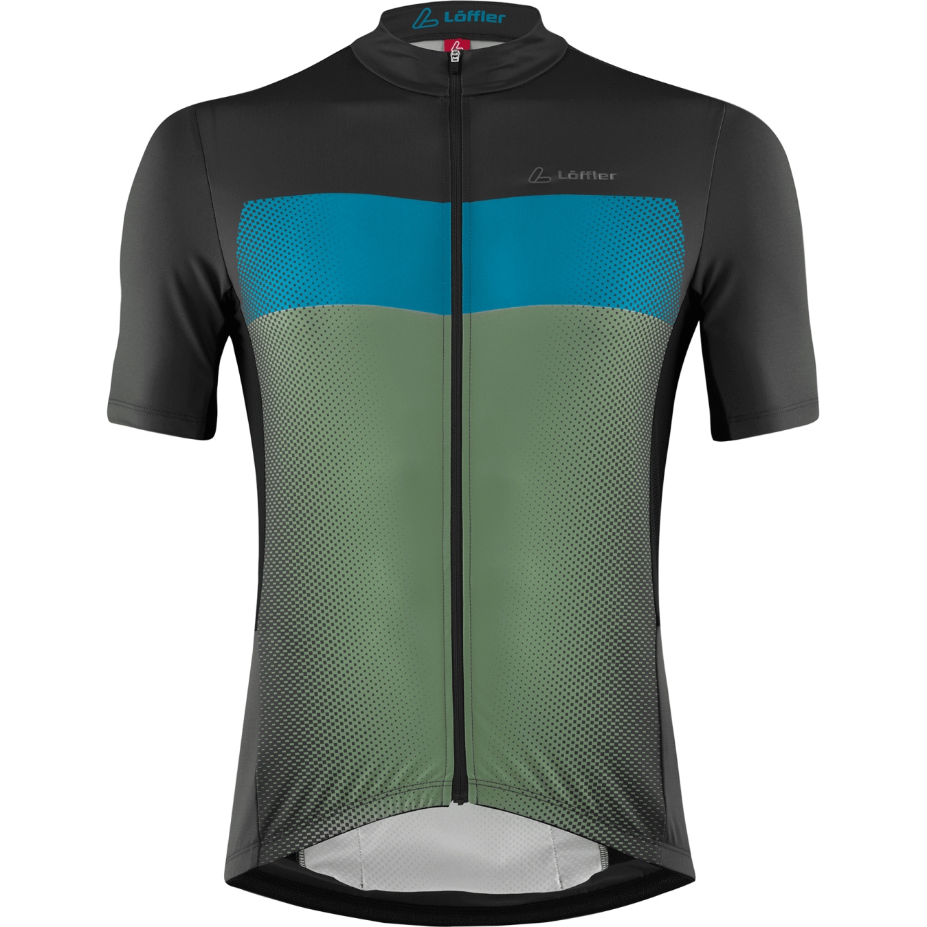 Produktbild von Löffler Grady Mid Full Zip Bike Trikot Herren - pine 327