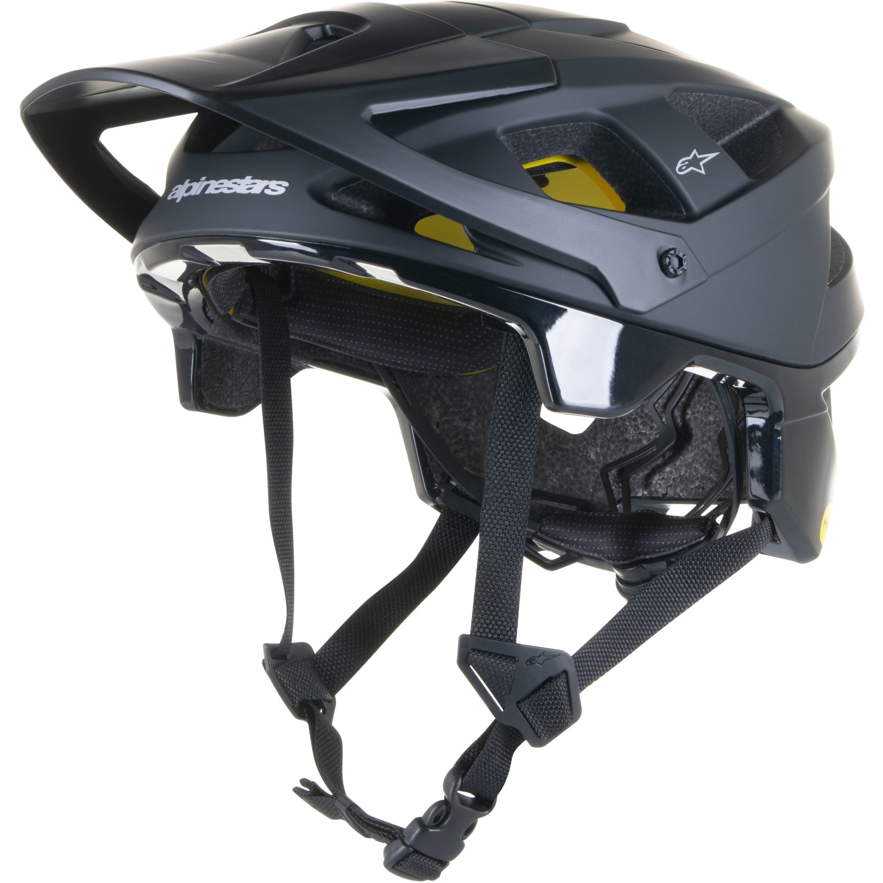 Productfoto van Alpinestars Vector Tech Helm - Solid - black m&amp;g