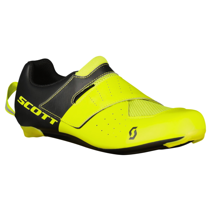 Image of SCOTT Road Tri Sprint Shoe - yellow/black