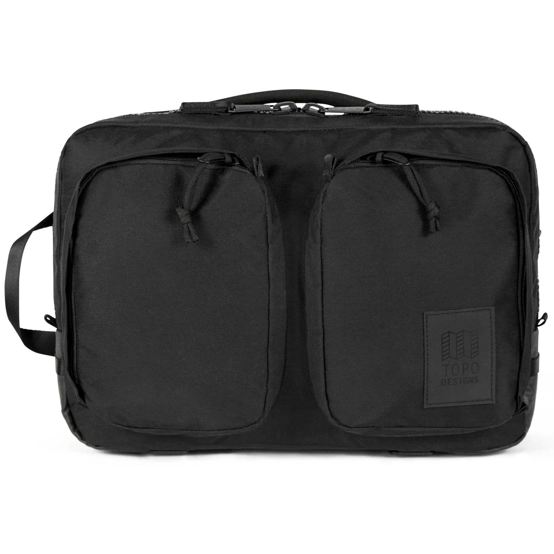 Produktbild von Topo Designs Global Briefcase Tasche - 14L - Schwarz/Schwarz
