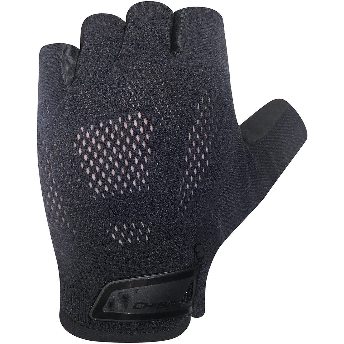 Produktbild von Chiba BioXCell Road Kurzfinger-Handschuhe - schwarz