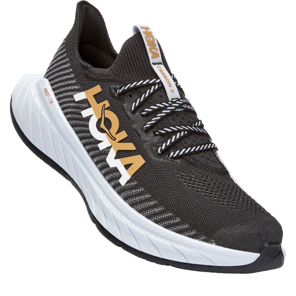 Image of Hoka Carbon X 3 Running Shoes - black / white