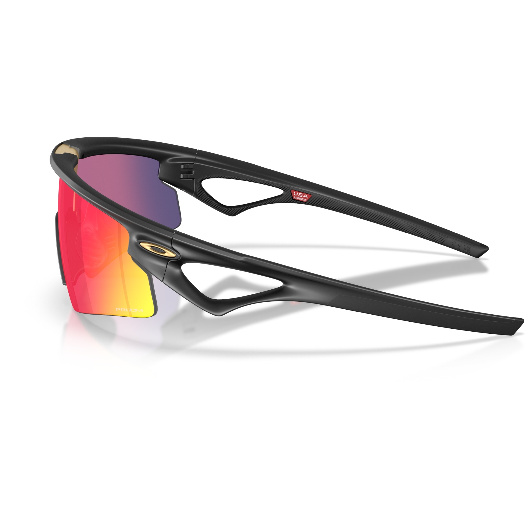 Oakley Sphaera Strike Glasses - Matte Black/Prizm Road - OO9531