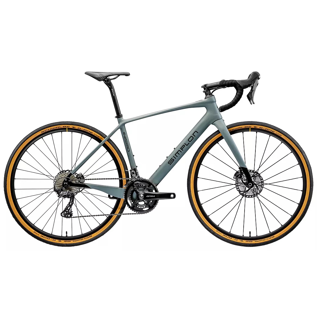 Foto de Simplon INISSIO Pmax GRX 600 - Bicicleta Eléctrica Gravel - 2021 - shady grey matt / black glossy - Producto Reacondicionado