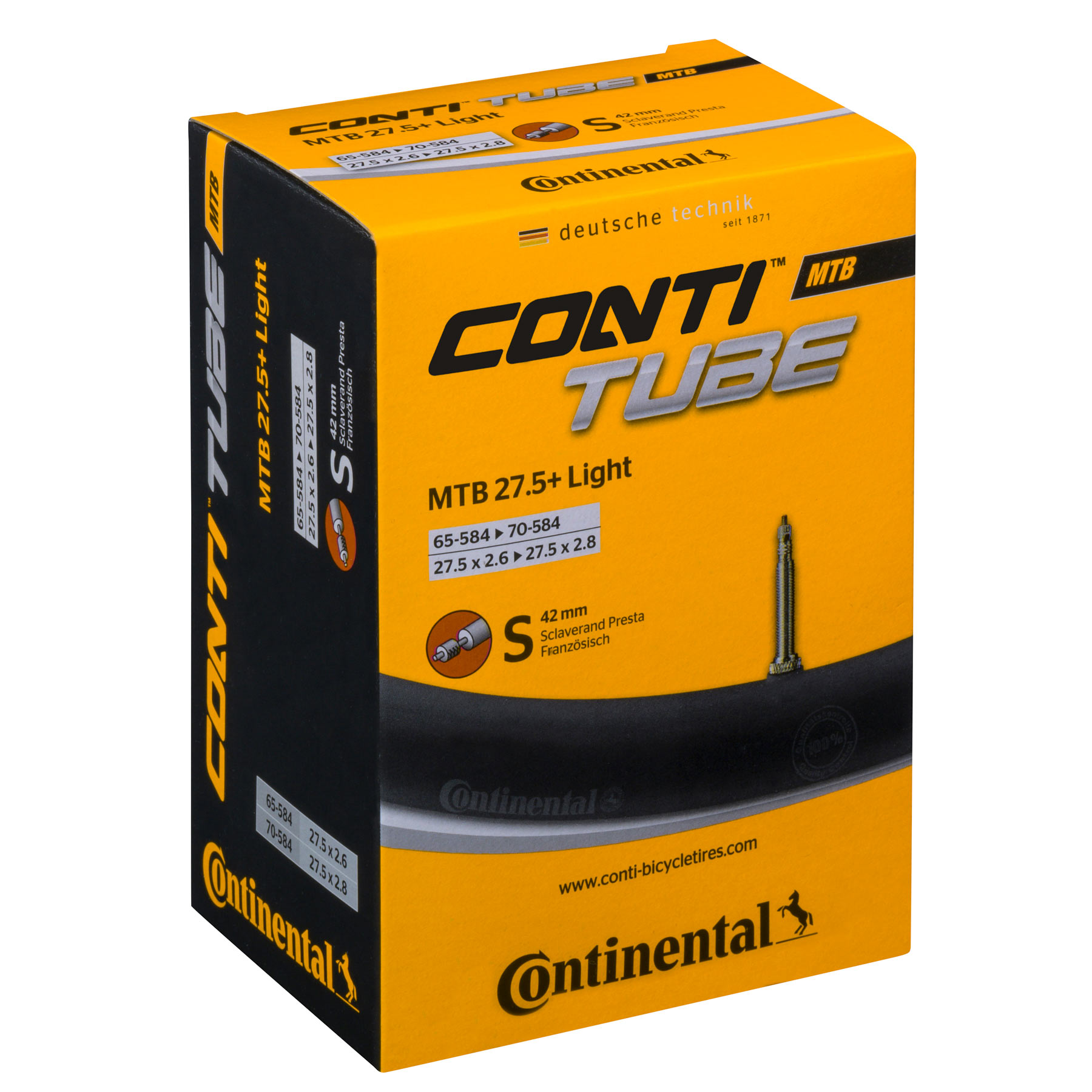 Productfoto van Continental MTB 27.5+ Tube