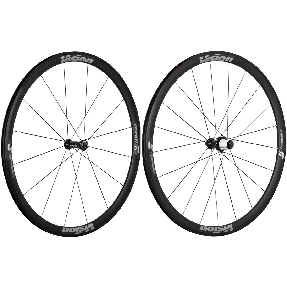 Productfoto van Vision Team 35 Comp SL Wheelset | Clincher - black/grey