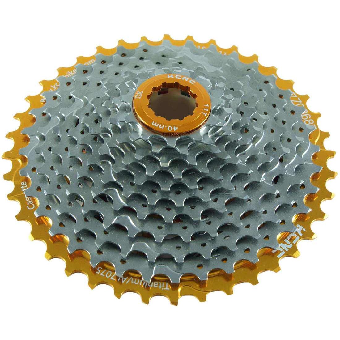 Picture of KCNC MTB Titanium Cassette 11-40T for Shimano/SRAM 11-speed