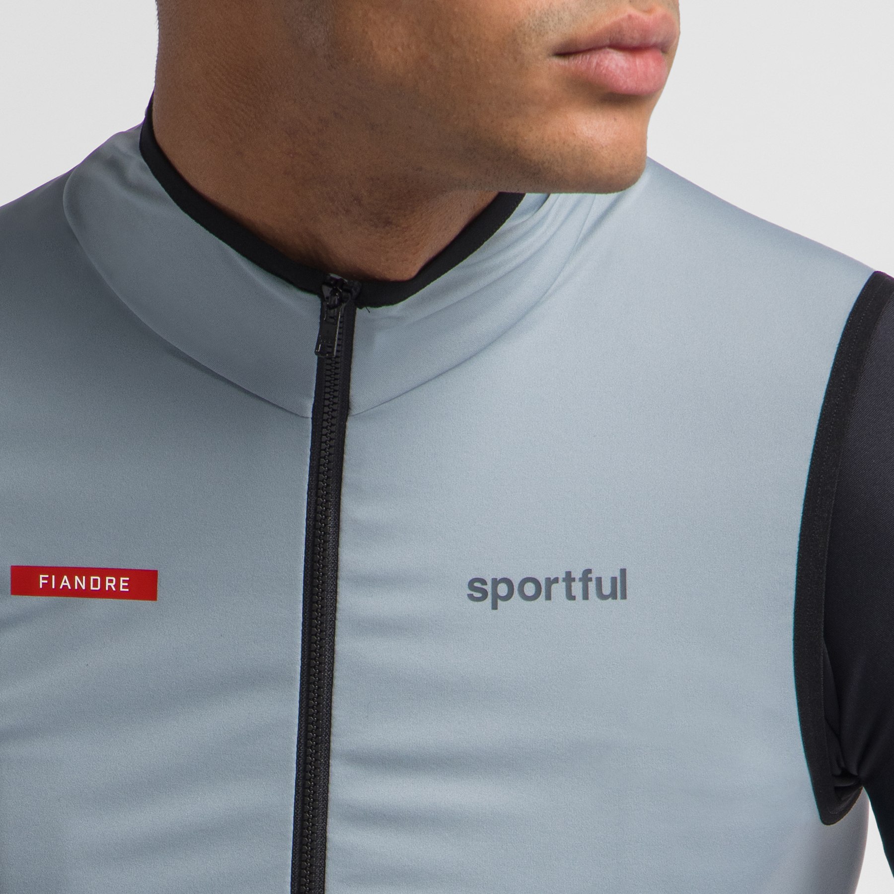 Sportful Fiandre 2 Cycling Vest Men - 096 Foggy Stone | BIKE24