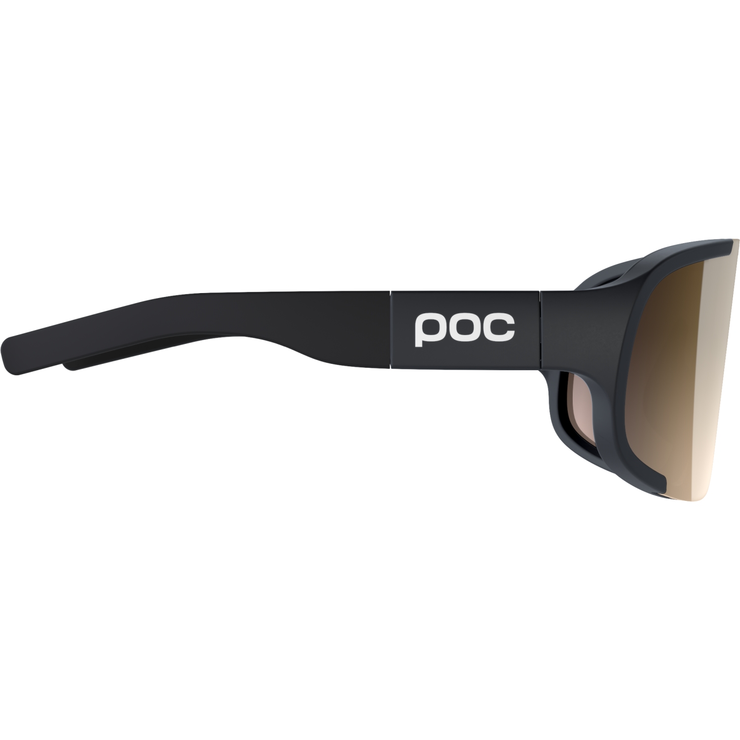 POC Aspire Mid Glasses - Uranium Black - Clarity Trail/Partly