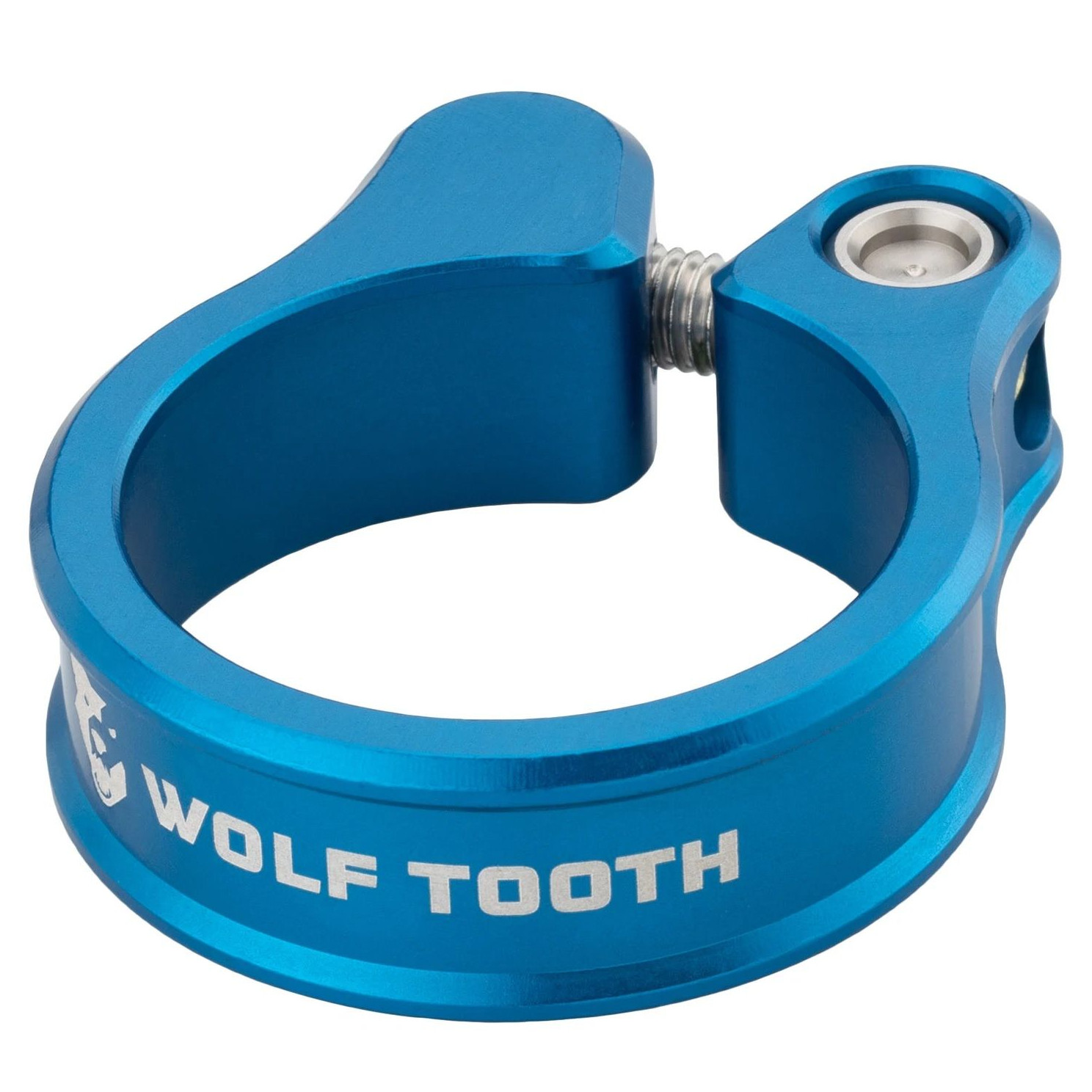 Productfoto van Wolf Tooth Zadelklem - 38.6mm - blauw