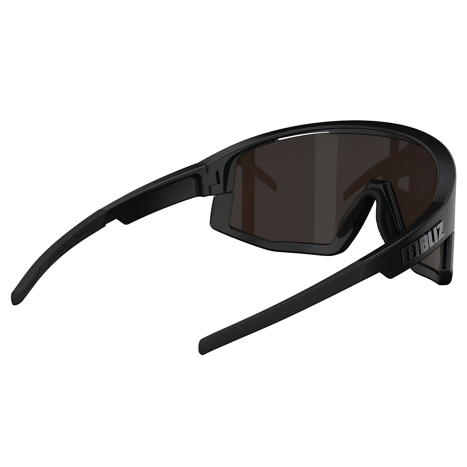 BLIZ スポーツサングラス MATRIX(mattblack/brown) Bliz Matrix Nano Optics, Matte Black Frame, Brown with Blue Multi