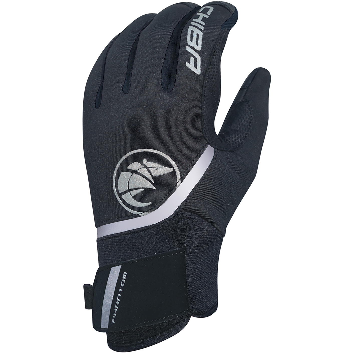 Picture of Chiba Phantom Light Cycling Gloves - black/black
