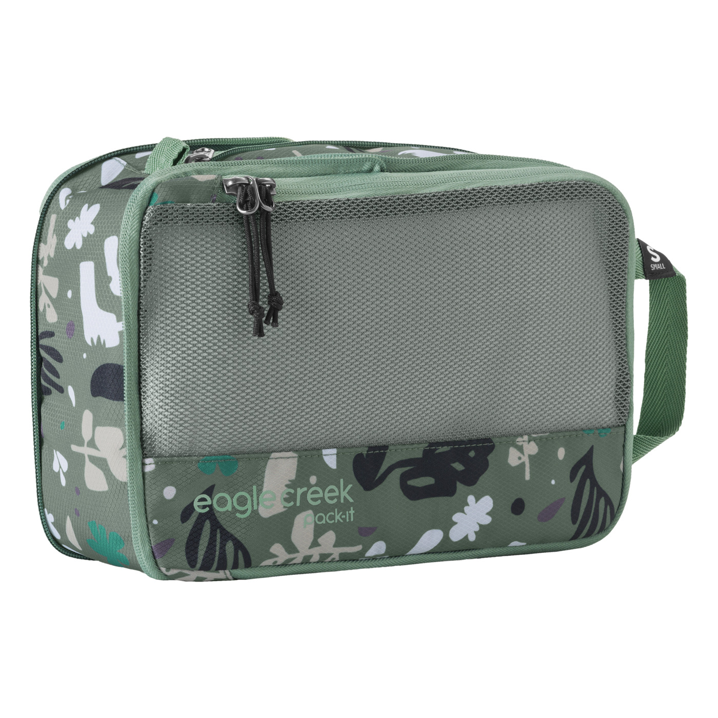 Produktbild von Eagle Creek Pack-It™ Reveal Compression Cube S - Packtasche - roots &amp; shoots duck green