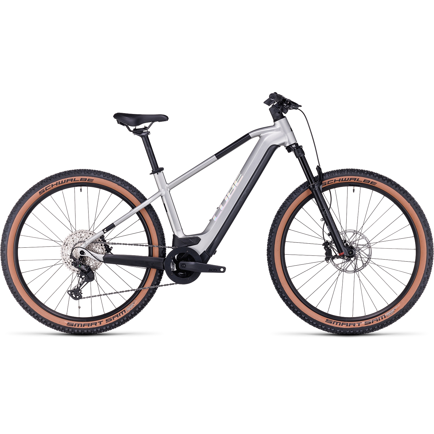 Picture of CUBE REACTION HYBRID SLX 750 - Electric Mountain Bike - 2023 - grey / spectral