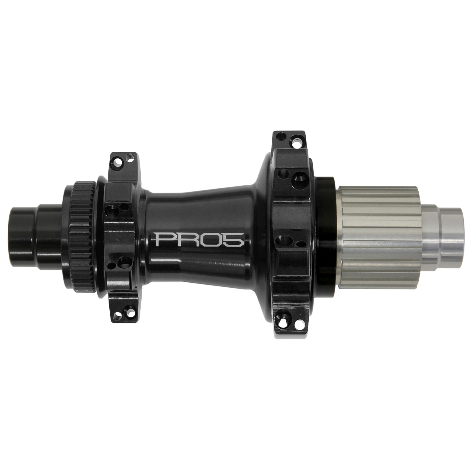 Productfoto van Hope Pro 5 Straightpull Achterwielnaaf - Centerlock - 12x142mm | Shimano Micro Spline - zwart