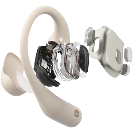 適当な価格 - Headphones OpenFit Shokz Beige BIKE24 | イヤホン