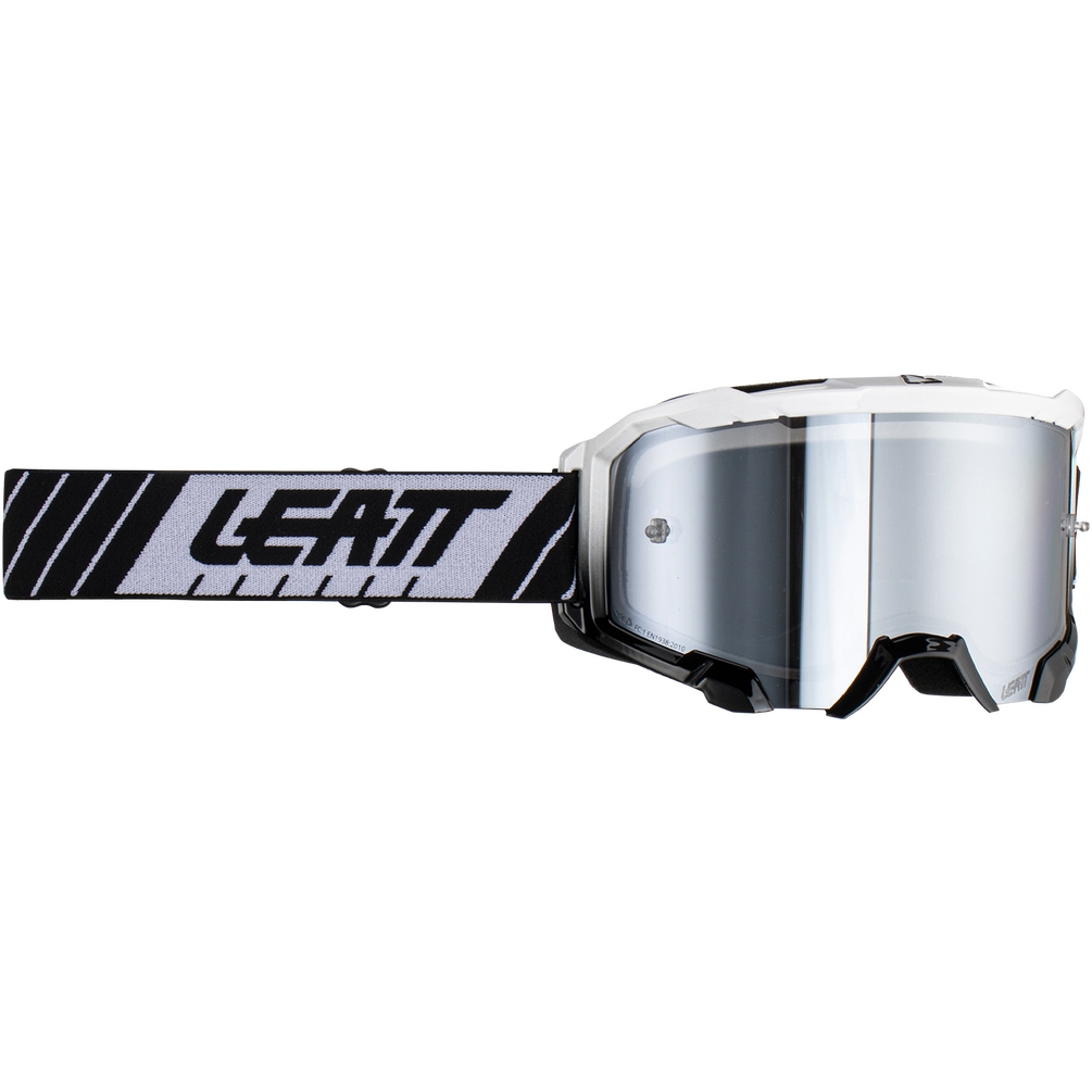 Produktbild von Leatt Velocity 4.5 Iriz Brille - Mirror Lens - white / silver - iriz