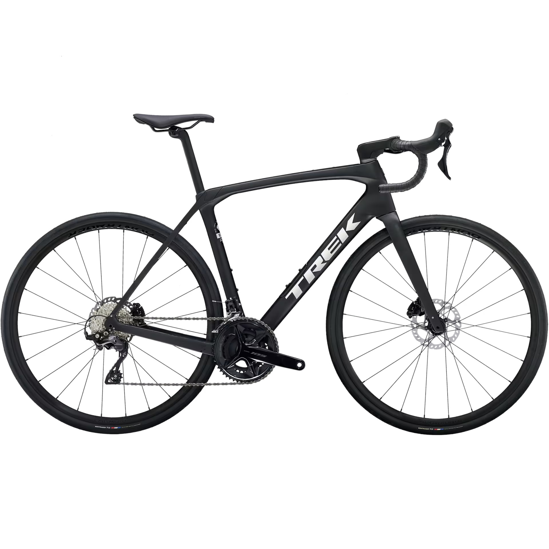 Produktbild von Trek DOMANE SL 5 Gen 4 - Carbon Rennrad - 2025 - Matte Deep Smoke