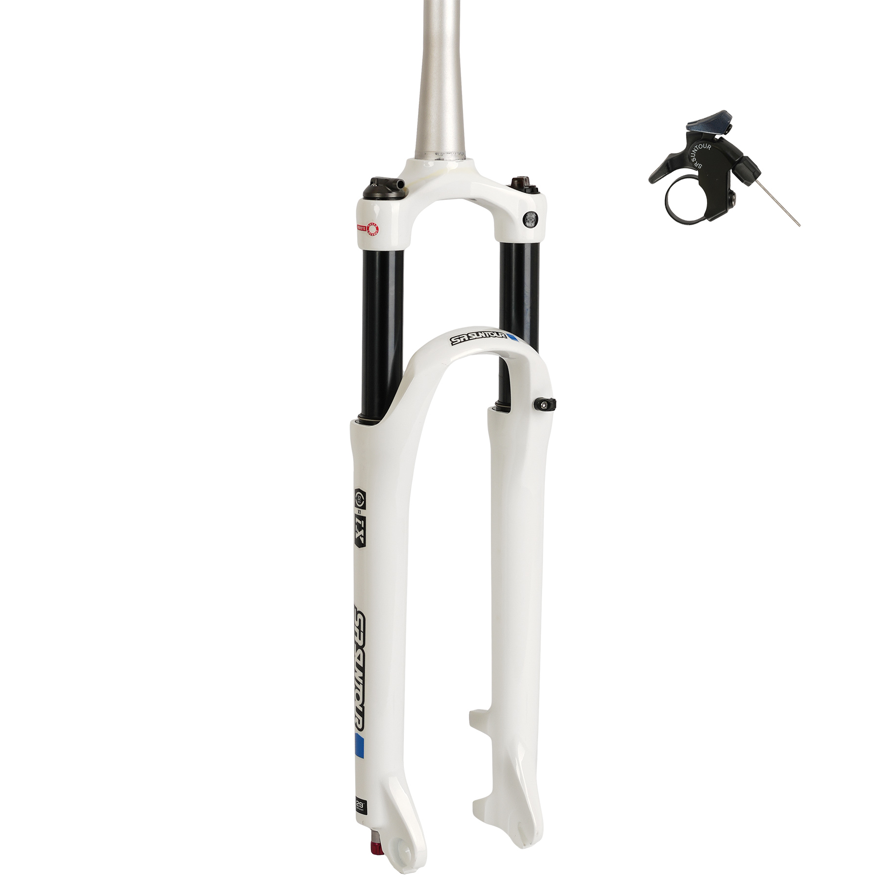 Bild von SR Suntour SF22 X1 Coil RLR Federgabel - 29" | 120mm | Tapered | QR - weiß