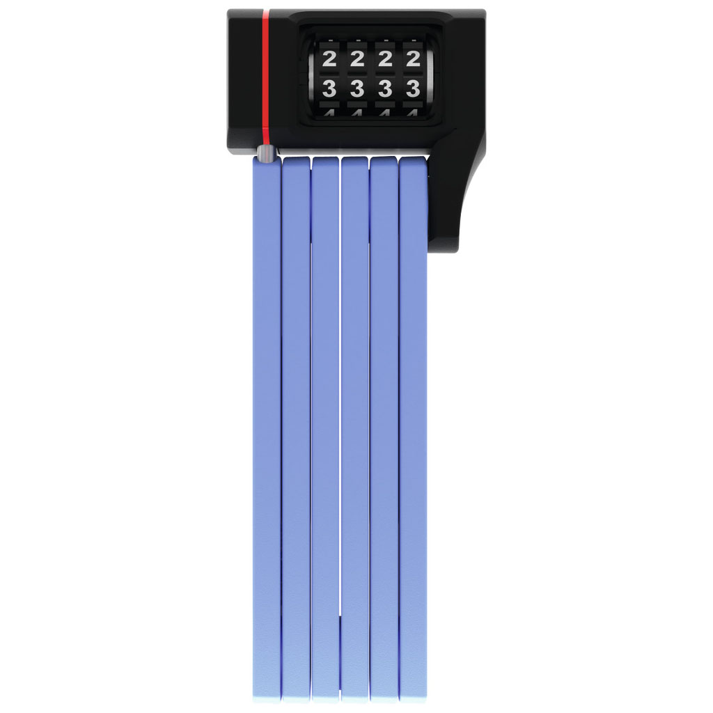 Picture of ABUS uGrip BORDO 5700/80C Folding Lock + SH Carrier - blue
