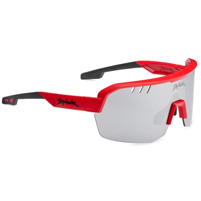 Picture of Spiuk Lyra Glasses - red / silver mirror + clear