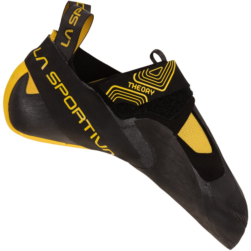 Picture of La Sportiva Theory Climbing Shoes - Black/Yellow