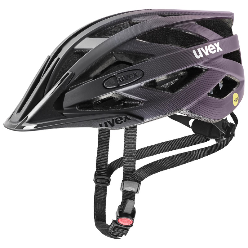 Produktbild von Uvex i-vo cc MIPS Helm - black-plum matt
