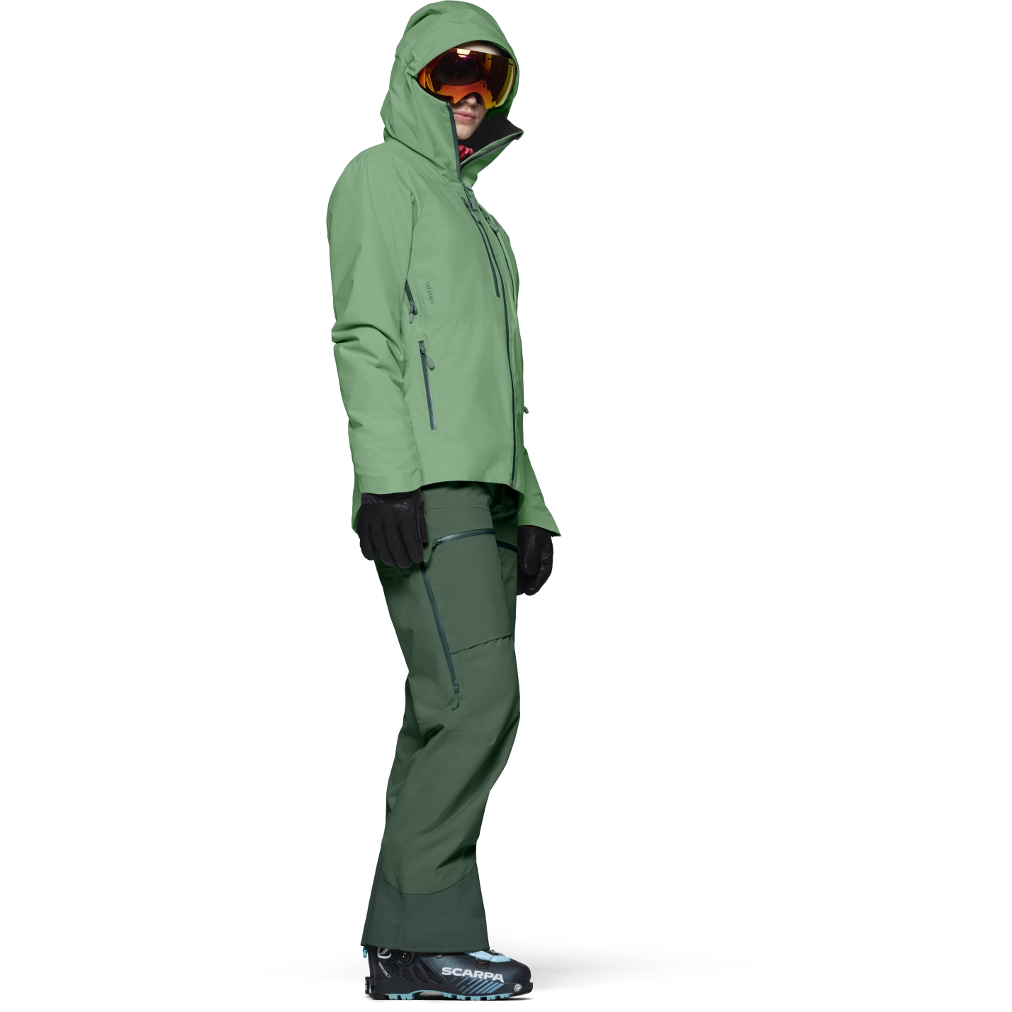 Norrona lofoten Gore-Tex insulated Jacket Women - Dark Ivy | BIKE24