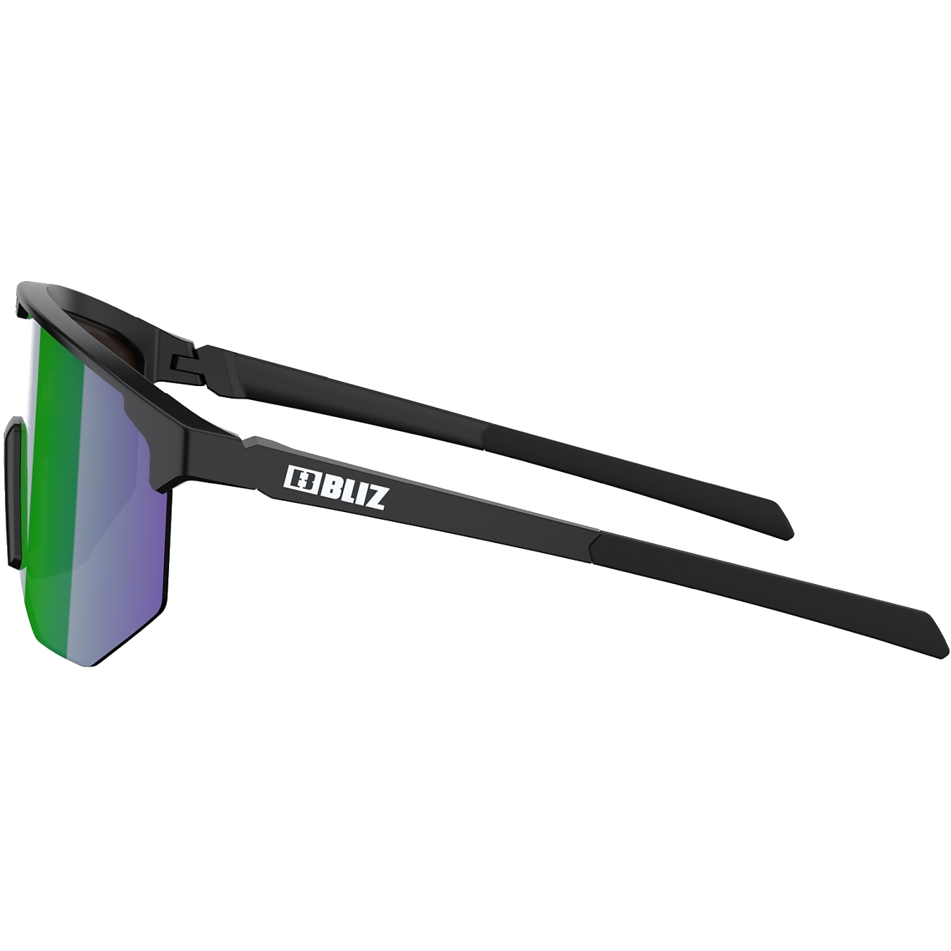 Bliz Hero Glasses - Matt Black - Brown Green Multi | BIKE24
