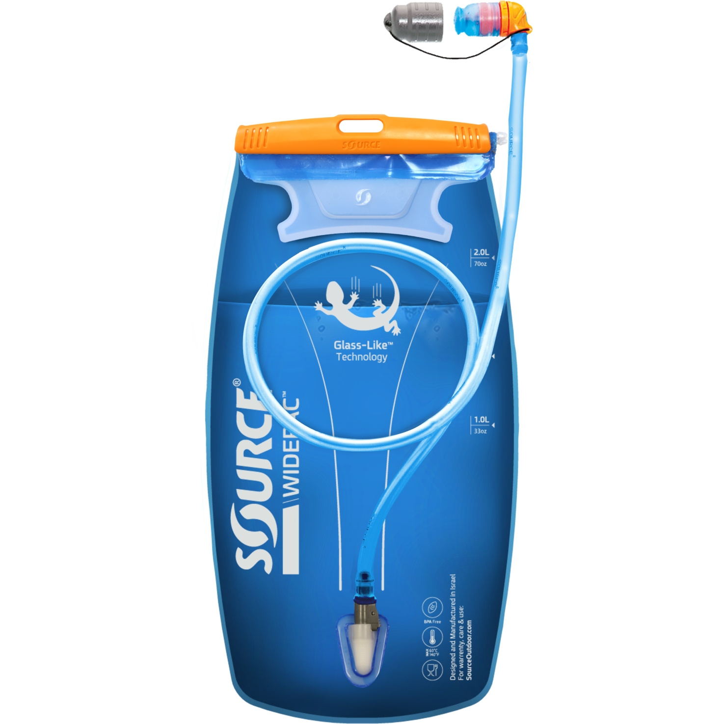 Picture of Source Widepac Hydration Bladder 2 L - alpine blue