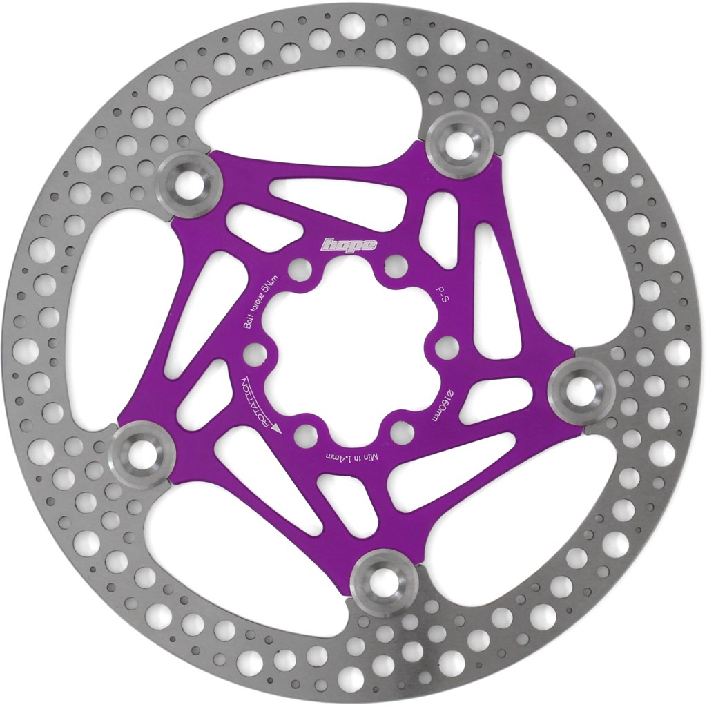 Picture of Hope Road Rotor - 160 mm - purple