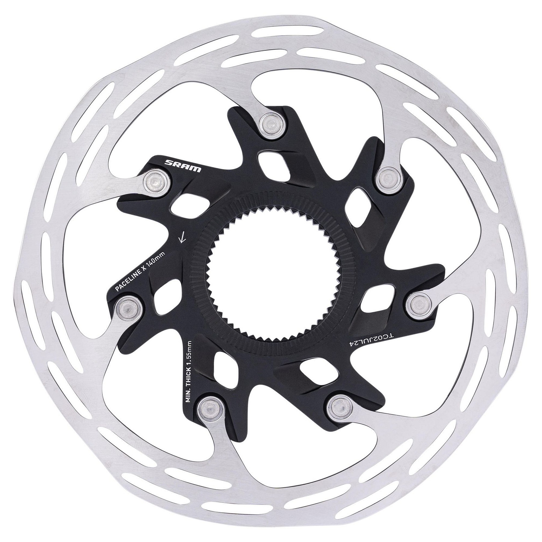Produktbild von SRAM PACELINE X Bremsscheibe | Centerlock | Innenverzahnung