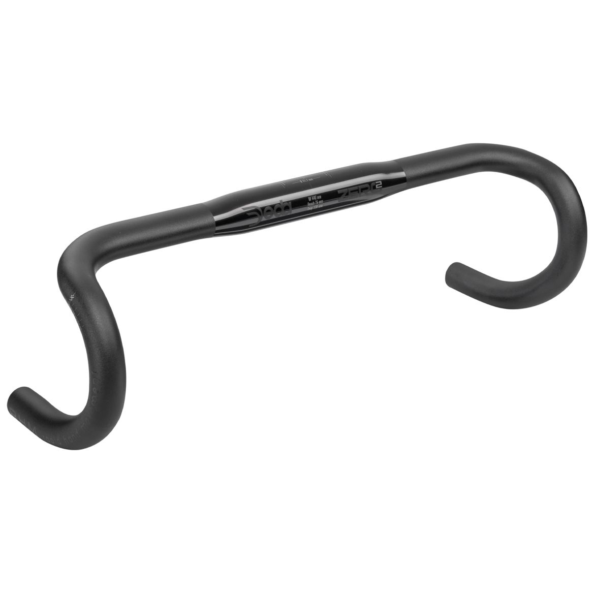 Photo produit de Deda Zero2 - 31.7 RHM Handlebar - polish on black (POB)