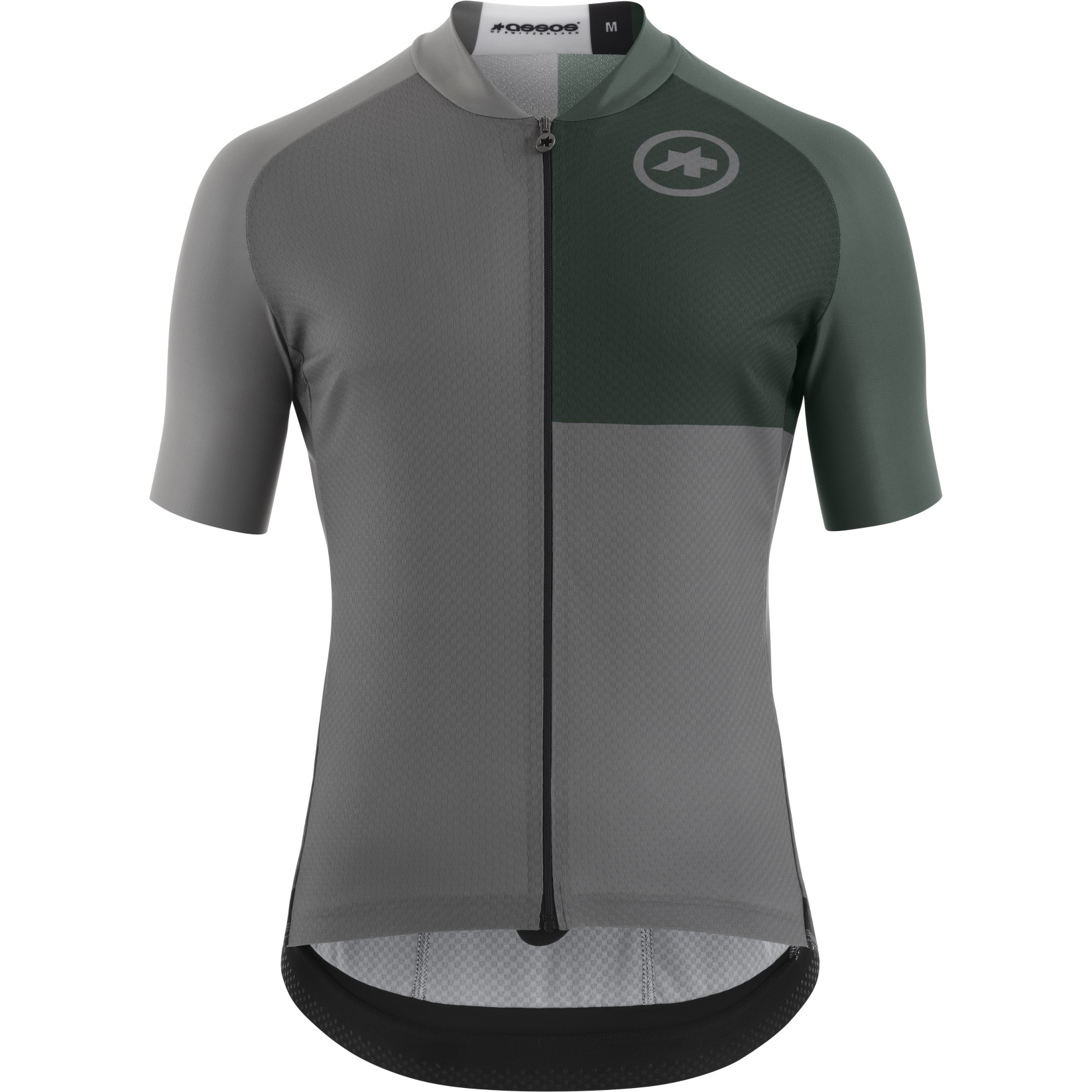 Picture of Assos MILLE GT Short Sleeve Jersey C2 EVO Stahlstern - grenade green