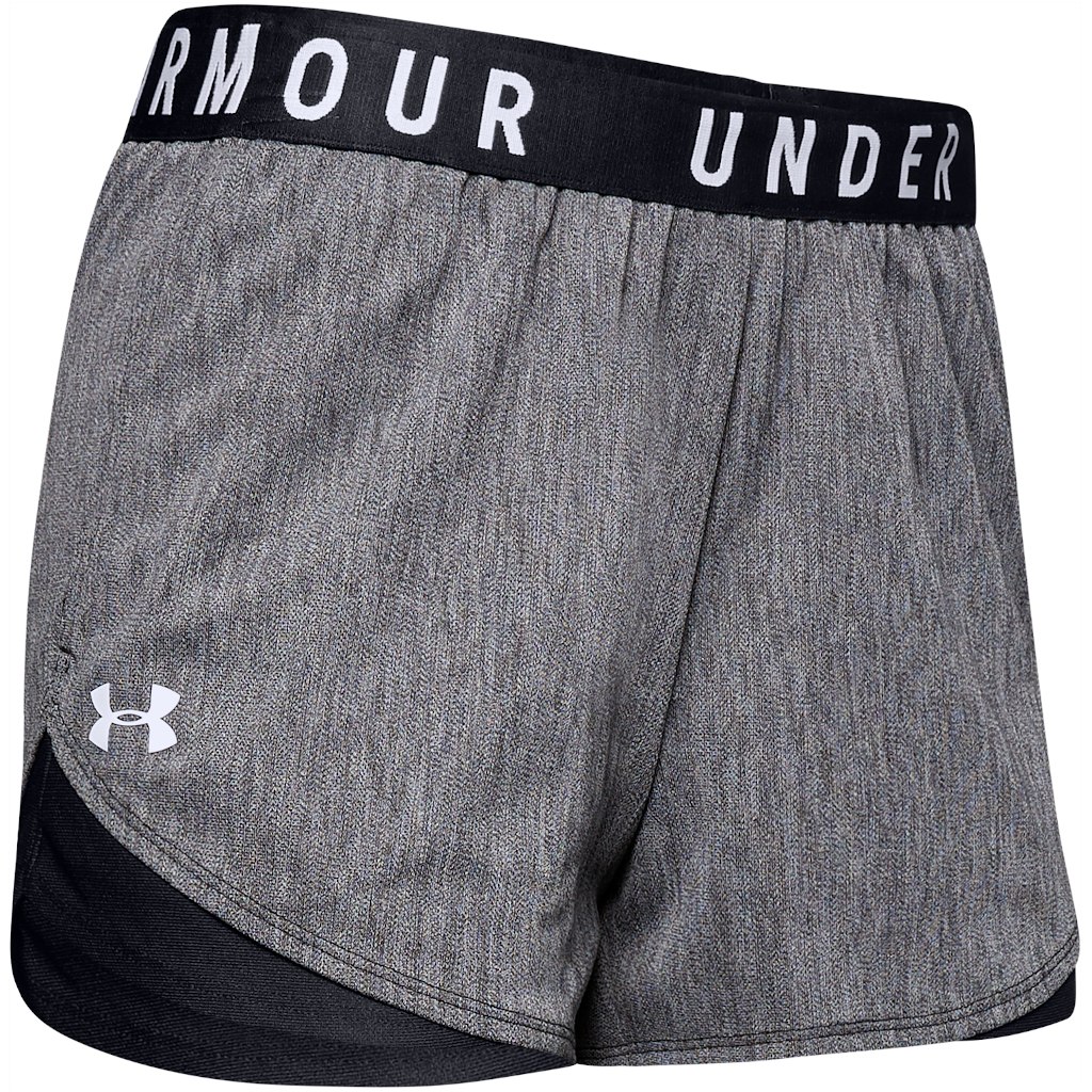 Produktbild von Under Armour UA Play Up 3.0 Twist Shorts Damen - Black/Black/White