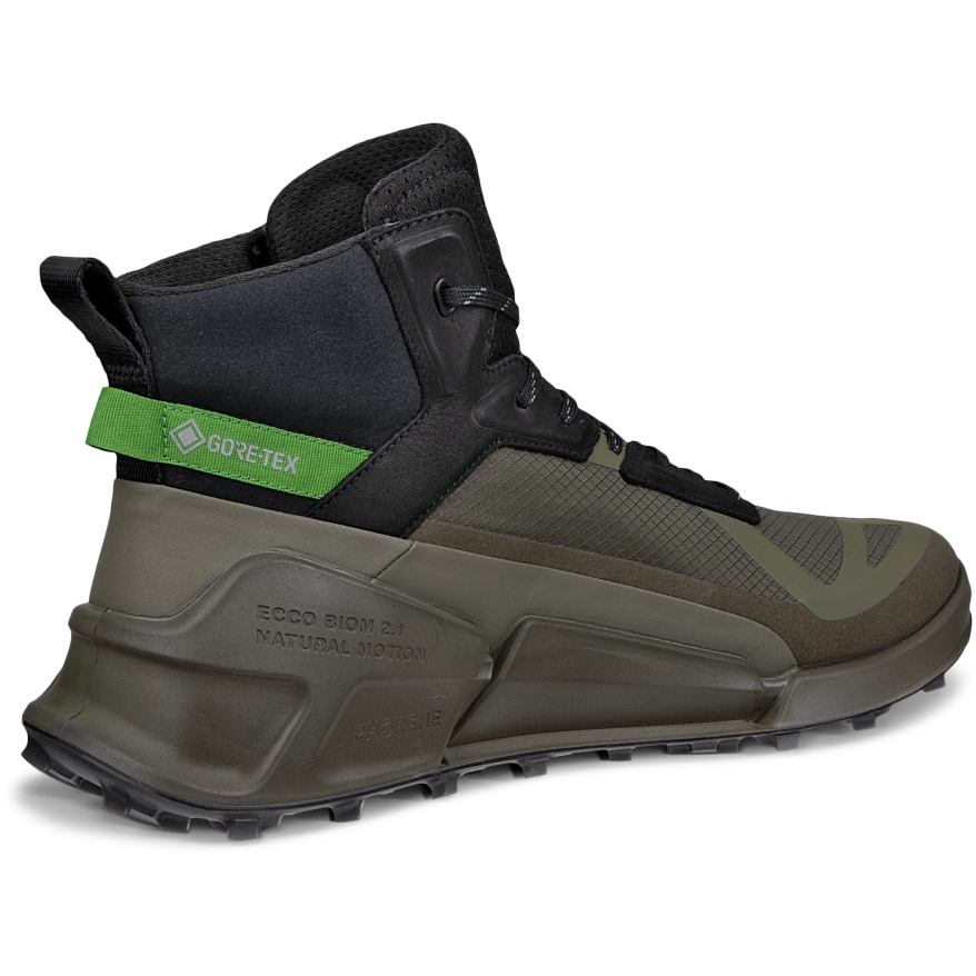 Ecco Biom X Mountain M Mid GTX Men's Shoes Tarmac/Black BIKE24