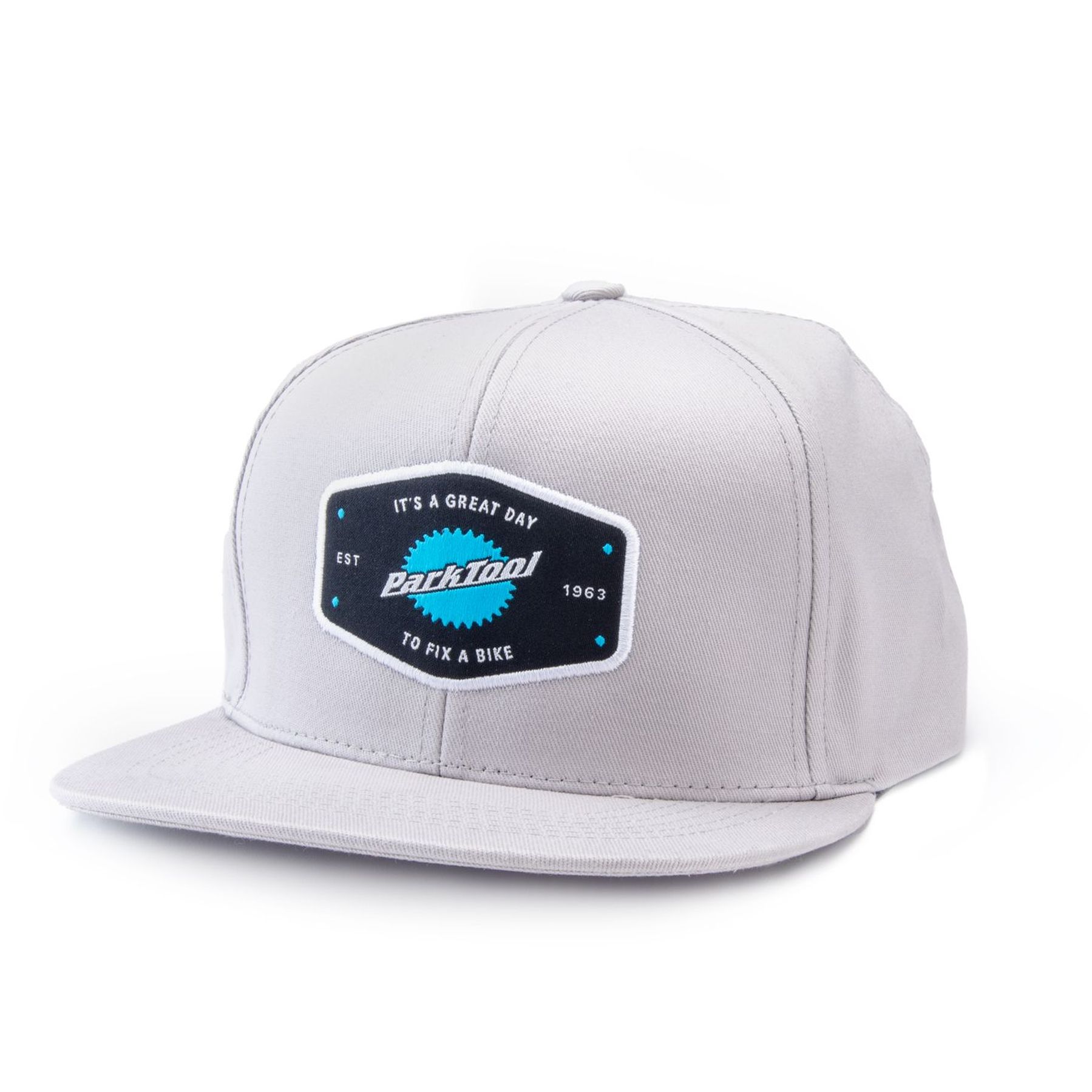 Productfoto van Park Tool HAT-10 Snapback Cap - grijs