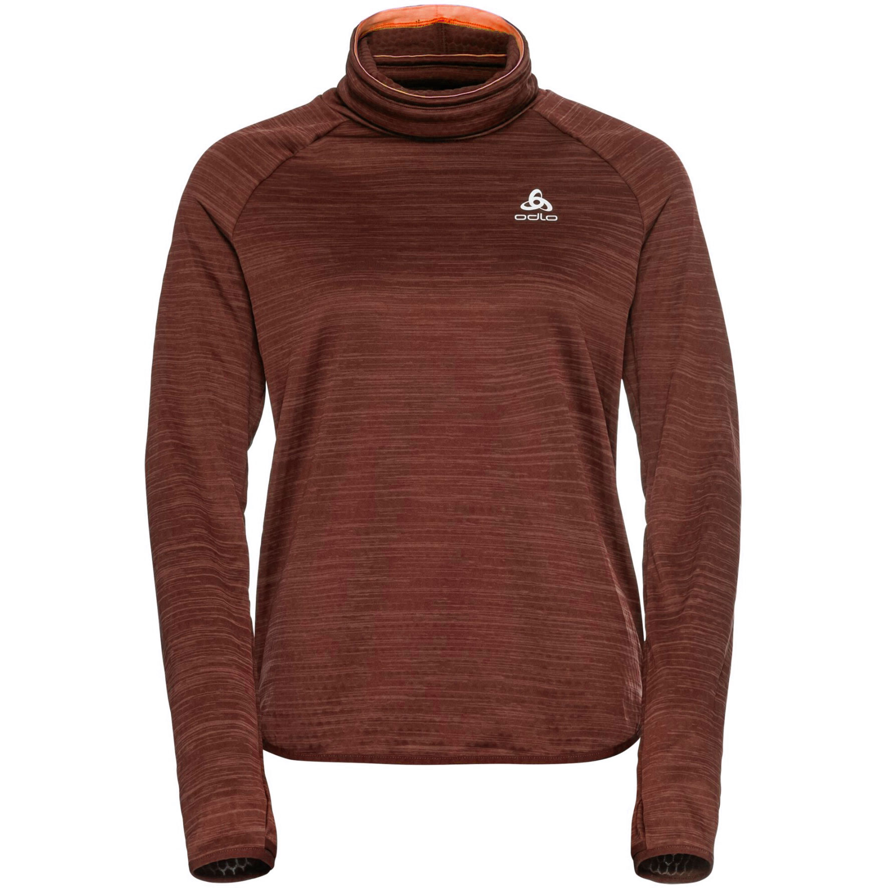 Picture of Odlo Run Easy Warm Mid Layer Top Women - spiced apple melange