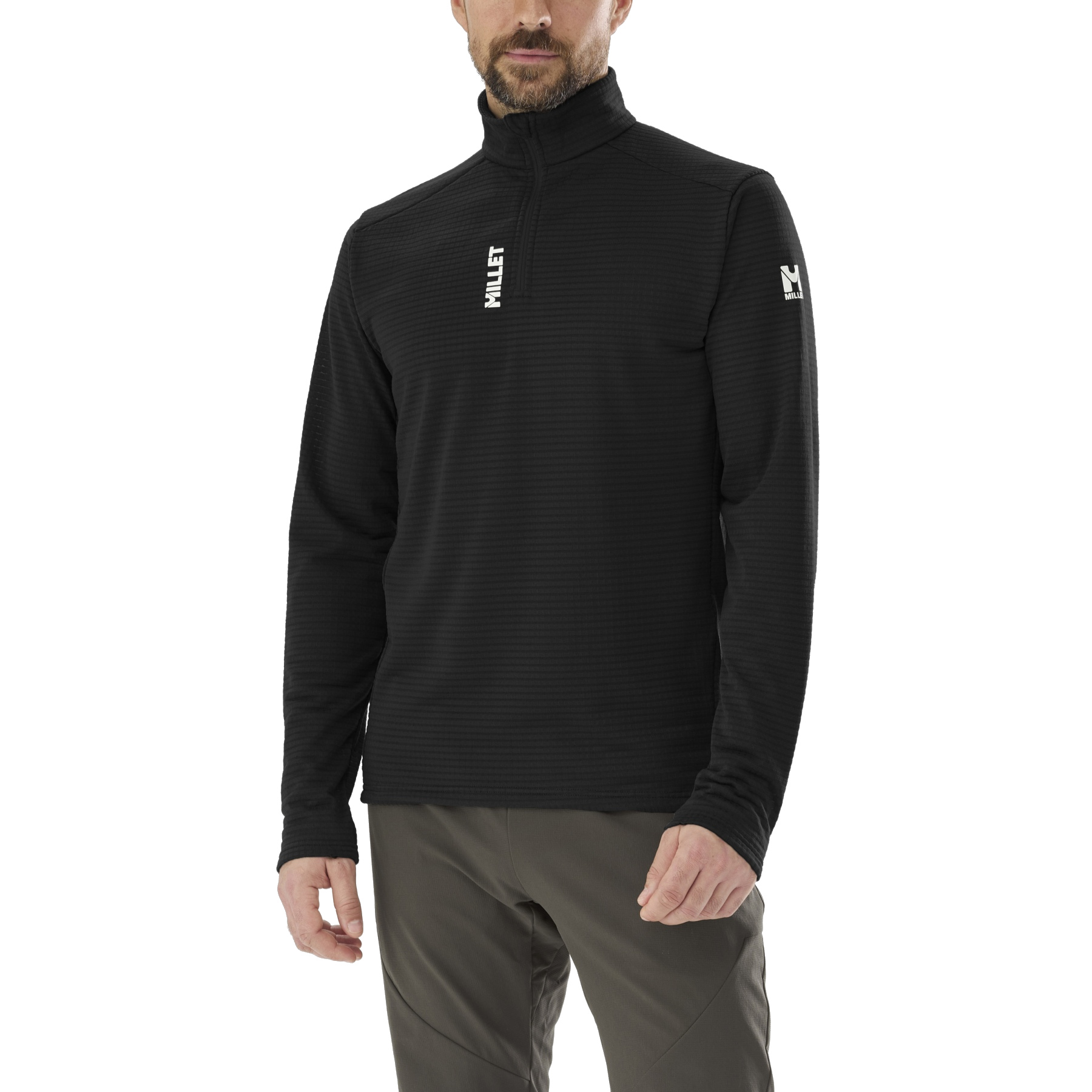 Picture of Millet Intense Fleece Pullover Men - Black