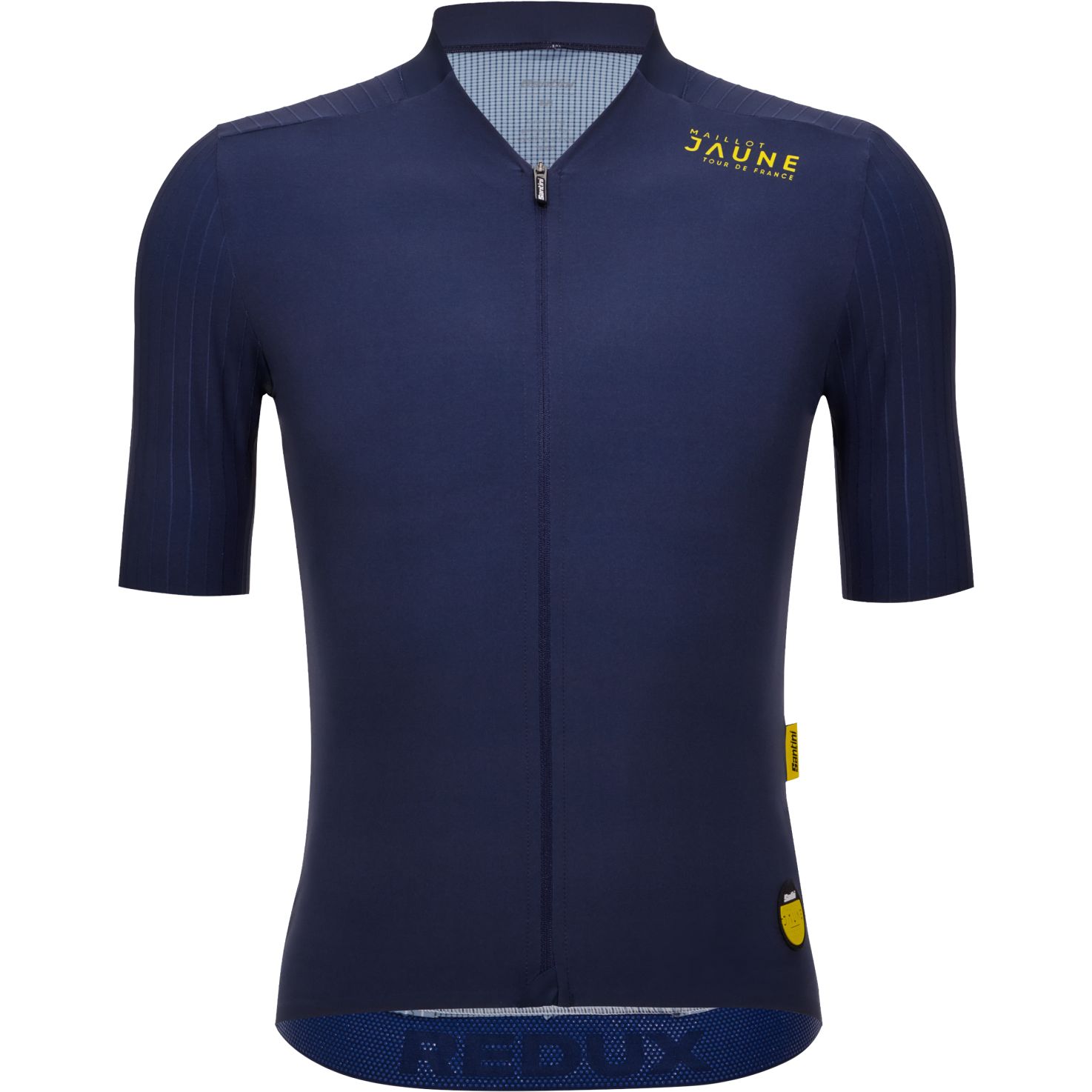 Picture of Santini Maillot Jaune Redux Speed S/S Jersey Men - Tour de France™ 2024 Collection - MJ94475RREDUX - nautica NT