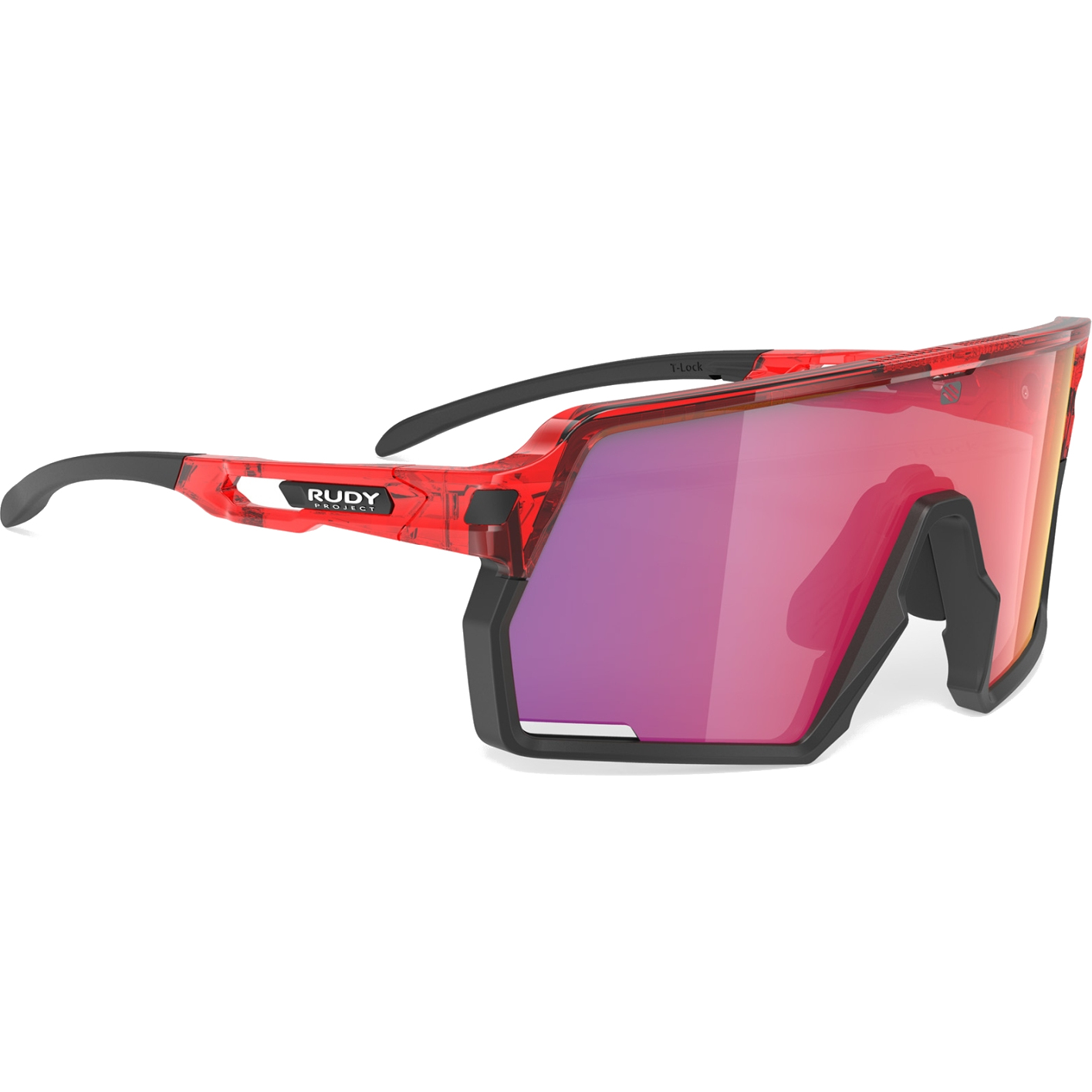 Bild von Rudy Project Kelion Brille - Crystal Red Gloss/Multilaser Red