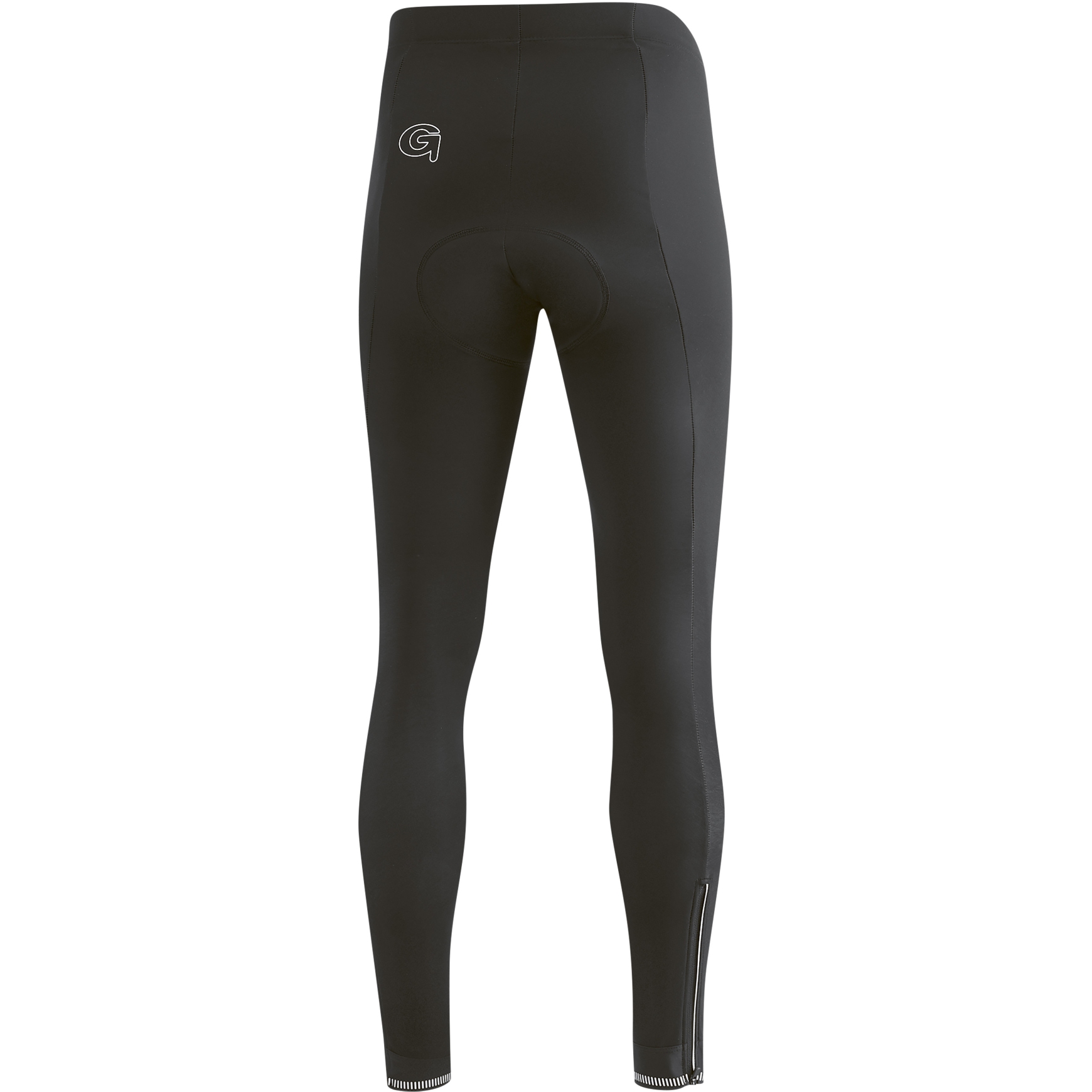 Gonso SITIVO Red Thermal Bike Tights Men - Black