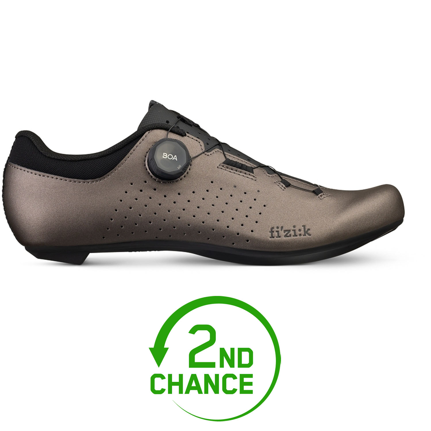Picture of Fizik Vento Omna Road Shoes Unisex - gunmetal/black - 2nd Choice