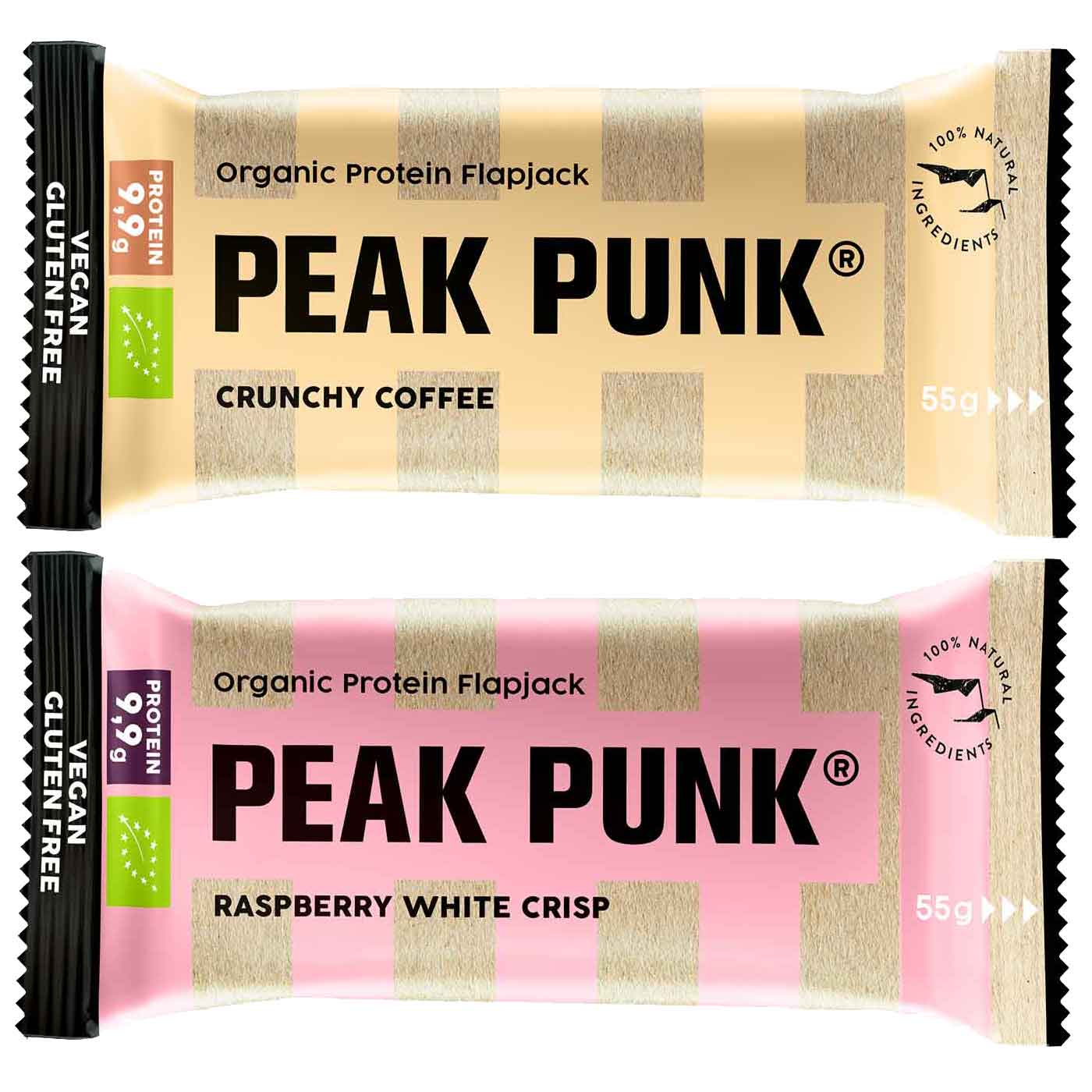 Productfoto van Peak Punk BIO Protein Flapjack - Eiwitreep - 55g