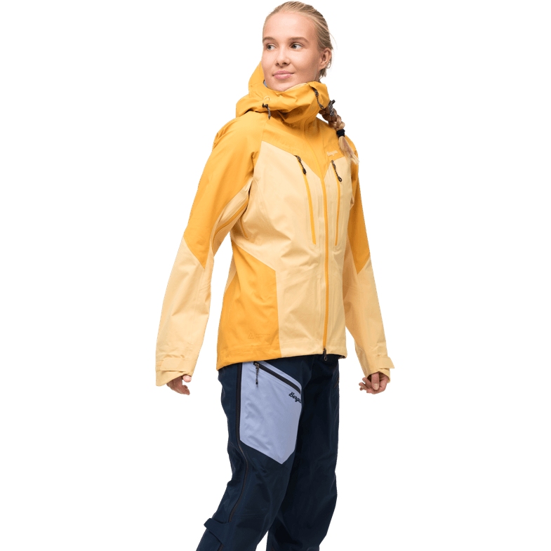Bergans Tind 3L Shell Jacket Women buttercup yellow/marigold